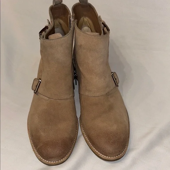 Michael Kors Tan Ankle Boots with Elastic Panels MICHAEL Michael Kors ASHER FLAT BOOTIE - Platform ankle  main image 3